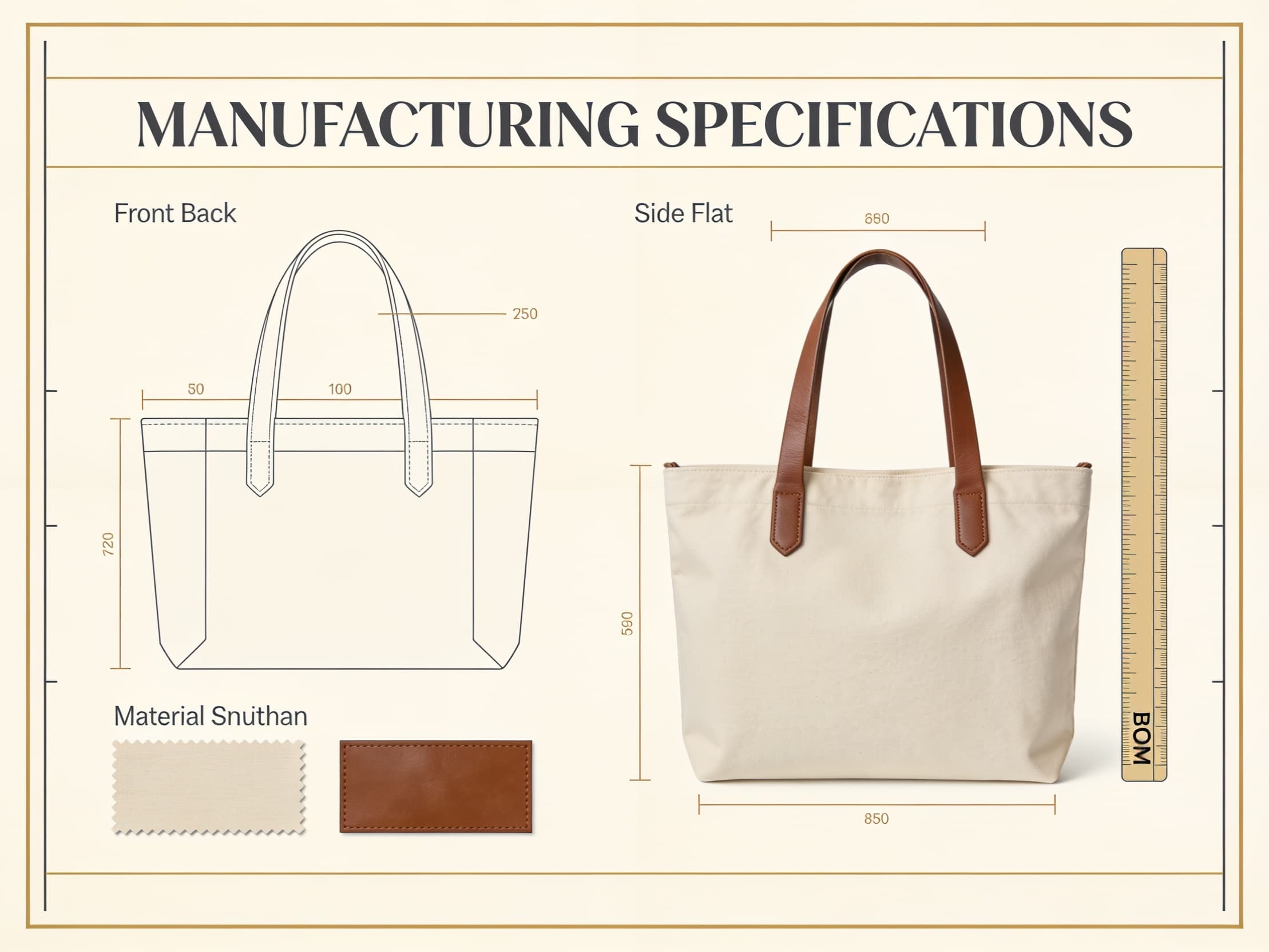 After: factory-ready manufacturing specification